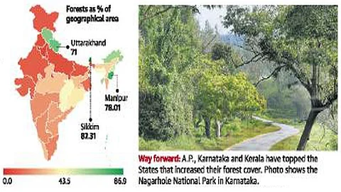 India - Forest cover