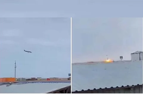 Azerbaijani Airliner crashes in Kazakhstani city of Aktau