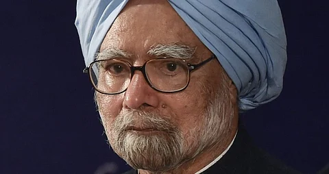 In this Tuesday, Dec. 18, 2018 file image, former Prime Minister Manmohan Singh at launch of his book "Changing India', a five-volume book, in New Delhi.