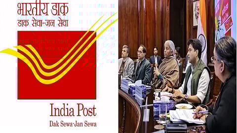 Communications Minister Jyotiraditya Scindia and Finance Minister Nirmala Sitharaman on reviving India Post