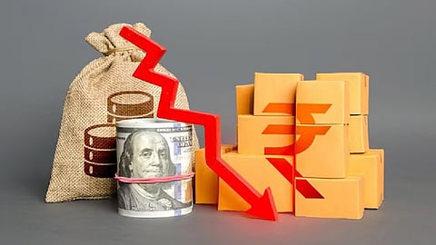 Rupee against Dollar today