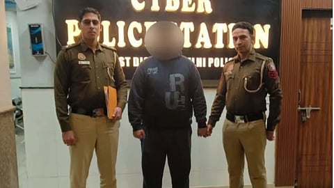 Delhi scamster Tushar Bisht under arrest