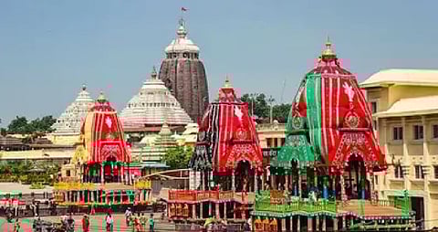 Jagannath temple in Puri