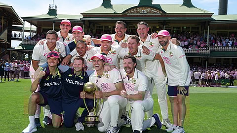 Australian cricket that won Border - Gavaskar Trophy by beating India - in the recently concluded test series