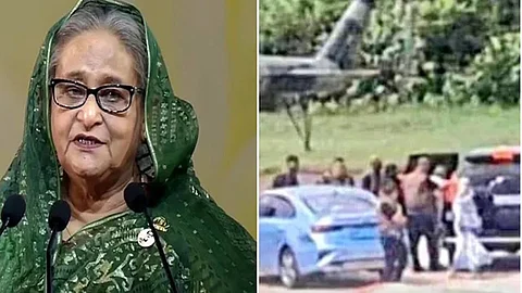 Deposed Bangladesh PM Sheikh Hasina