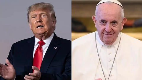 Trump will pay his respects to pope