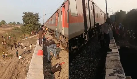 Jalgaon train accident toll 13