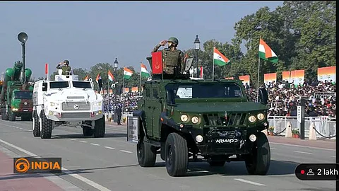 Mahindra Armado Takes Center Stage at the Republic Day Parade 2025