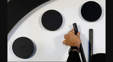 'Doomsday Clock' moves closer to midnight amid threats of climate change, nuclear war, pandemics, AI