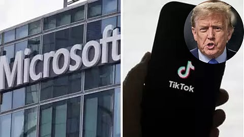 US President Donald Trump on Tiktok