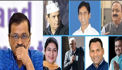 7 AAP MLAs resign ahead of Delhi polls