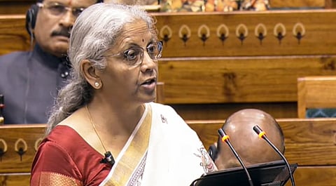 Finance Minister Nirmala Sitharaman