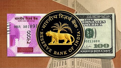 RBI on Exchange rate: Rupee - US dollar