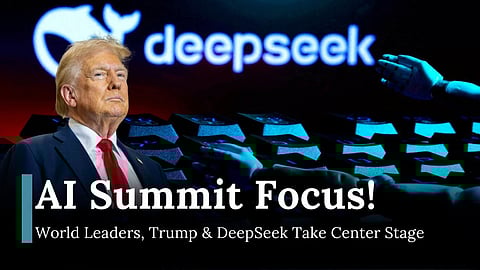 US President Donald Trump and AI summit in Paris