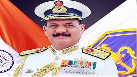 Navy Chief Admiral Dinesh K Tripathi