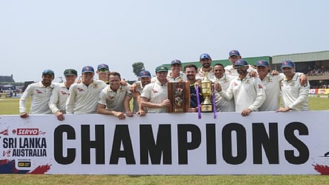 Australia secures first test series win in Sri Lanka in 14 years