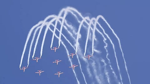 Aero India: IAF metal birds leave audience spellbound on inaugural day