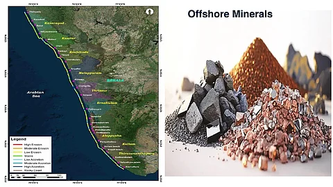 The coastal hartal organised by fishermen unions under the Kerala Fisheries Coordination Committee to protest the central government's decision to permit offshore mining along the state's coast, began at midnight on Wednesday, union leaders said.
