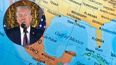 Gulf of America, no more Gulf of Mexico