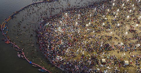 Maha Kumbh: Millions gather for Maghi Purnima 'snan' amid elaborate arrangements