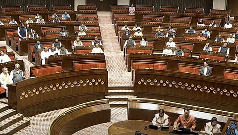 Report on Waqf bill tabled in Rajya Sabha amid uproar