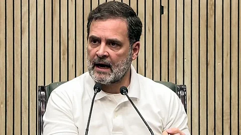 Congress leader Rahul Gandhi