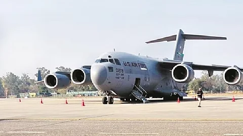 US plane carrying second batch of 116 deportees lands in Amritsar