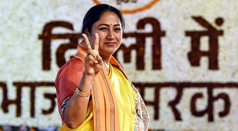 Delhi Chief Minister Rekha Gupta Wednesday hit out at AAP, asserting the opposition party cannot dictate her government's agenda while reiterating the BJP dispensation's commitment to fulfilling its poll promises.