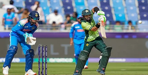 Indian bowlers were stunningly accurate but Pakistan managed to post a competitive 241 courtesy Saud Shakeel’s polished fifty and Khushdil Shah’s cameo in the Champions Trophy here on Sunday.