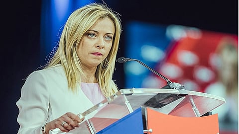 Italian PM Giorgia Meloni