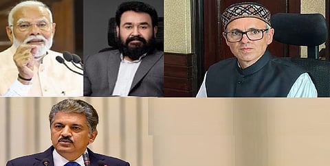 Prime Minister Narendra Modi on Monday nominated 10 persons from different walks of life, including Jammu and Kashmir Chief Minister Omar Abdullah, businessman Anand Mahindra and actor Mohanlal, to help fight obesity, a day after he exhorted people to take measures to curb the health menace.