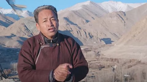 Climate activist Sonam Wangchuk