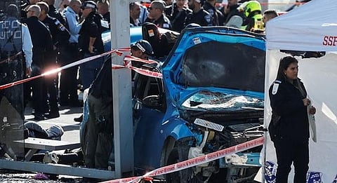 Israel car ramming attack.