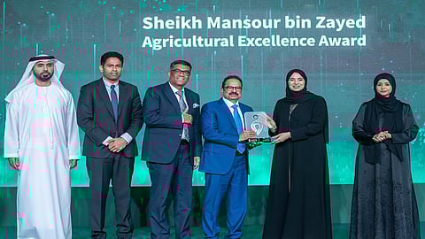 The award was in recognition of Lulu’s significant support for the agricultural sector and its efforts towards sustainability in the UAE.