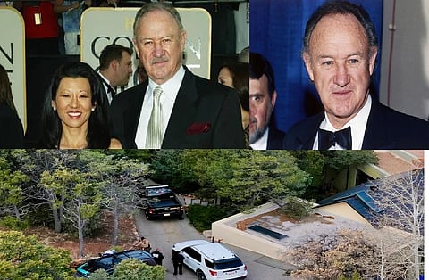 Oscar-winner Gene Hackman, his wife and one of their dogs were apparently dead