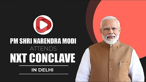 PM Modi met several well-known global names figures from different fields, including politics and academia, at the NXT Conclave