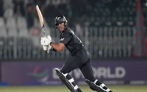 New Zealand captain Mitchell Santner won the toss and opted to bat against South Africa in the second semifinal of the Champions Trophy here Wednesday.