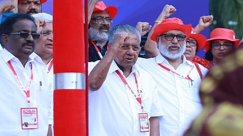 The Kerala state conference of the CPI(M) began on Thursday with party central committee member A K Balan hoisting the party flag at Asramam Maidan here