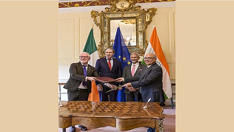 India and Ireland have agreed to set up a Joint Economic Commission to increase bilateral trade, investment and technology ties