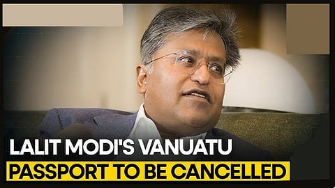 Lalit Modi's Vanuatu Passport to be cancelled