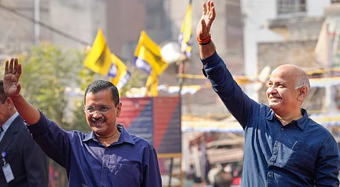 Arvind Kejriwal and Manish Sisodia.