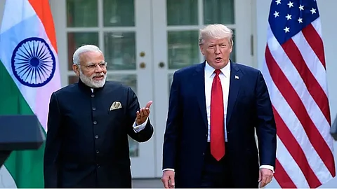 Trump said he did not want PM Modi and other world leaders who visited him to see the tents and graffiti near federal buildings in Washington DC