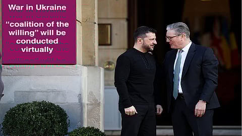The second meeting of global leaders Saturday to discuss the developments regarding the war in Ukraine,