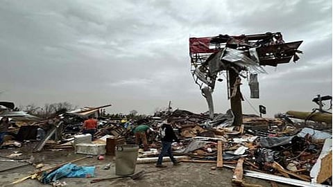 Violent tornadoes ripped through parts of the US that has killed at least 32 people