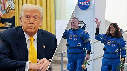 US President Donald Trump said he would pay out of his pockets the overtime for astronauts Barry "Butch" Wilmore and Sunita "Suni" Williams