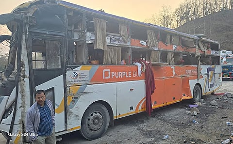 3 killed, 25 injured as bus overturns in MP's Jabalpur