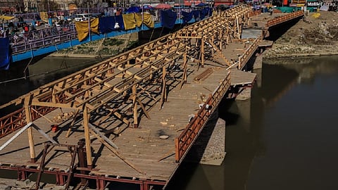 Historic Amira Kadal bridge undergoing major transformation, set to open for public soon