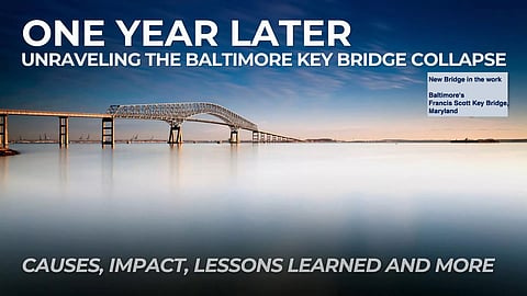 A year after the catastrophic collapse of Baltimore's Francis Scott Key Bridge, Maryland
