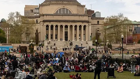 President Donald Trump cancelled $400 million in funding to Columbia University