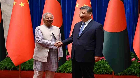 Chinese President Xi Jinping met with Bangladesh's Chief Adviser Muhammad Yunus